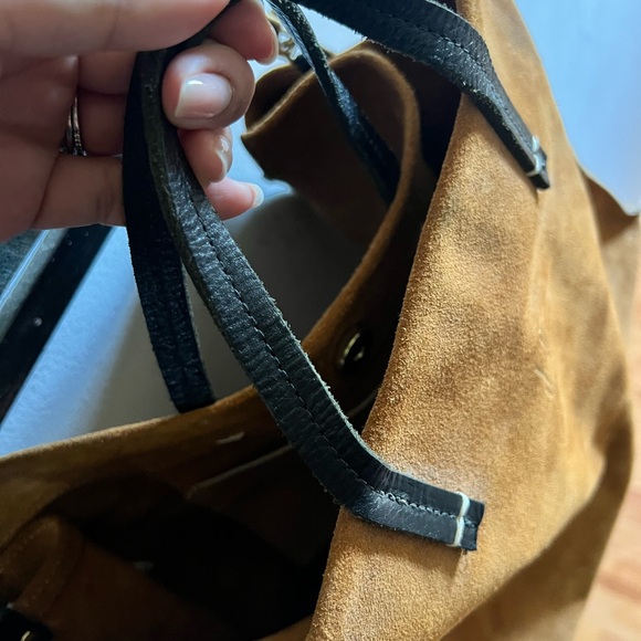 Clare vivier suede handbag - Picture 7 of 12